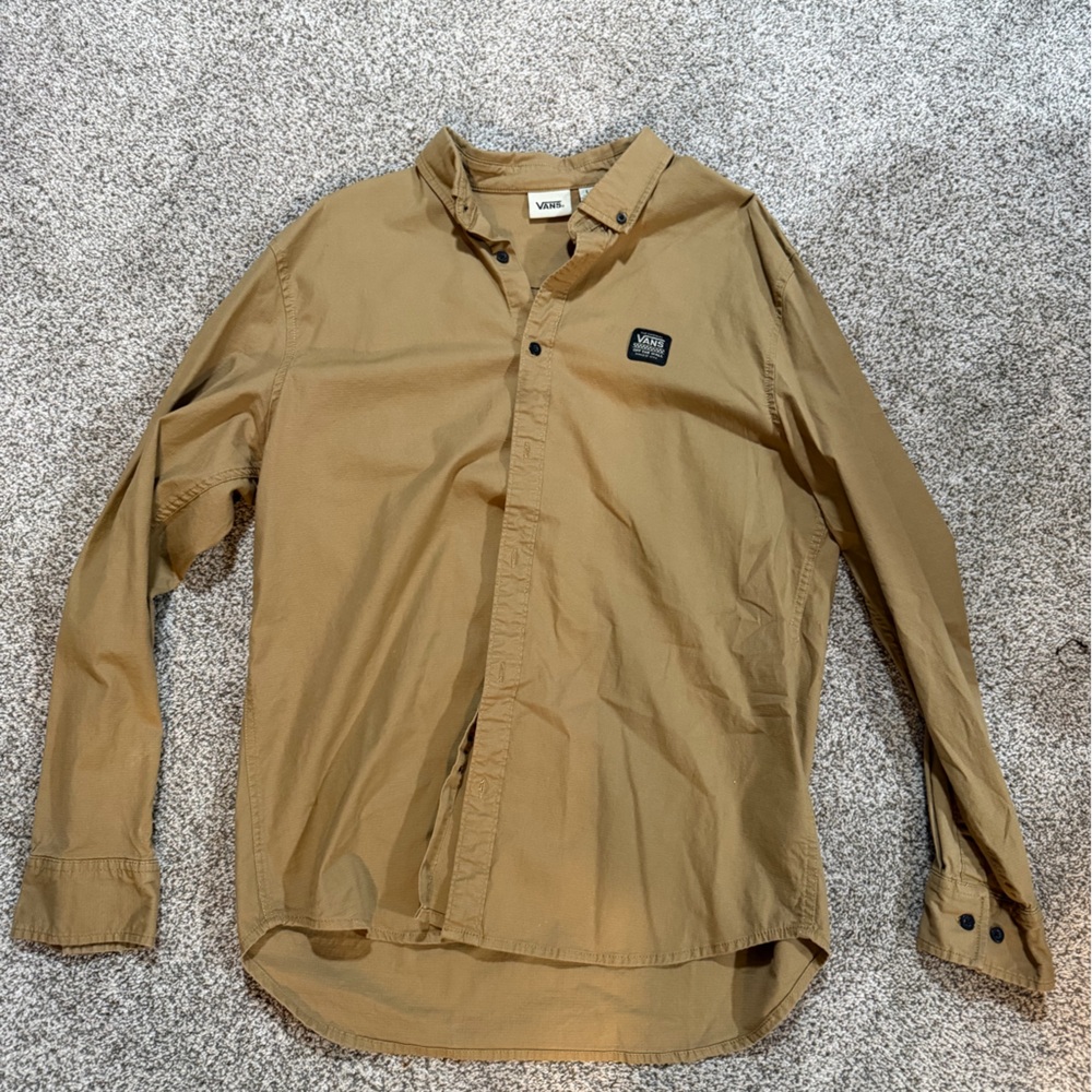 Vans Men's Brown Shirt
